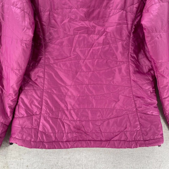 REI Quilted Puffer Jacket Womens SMALL Purple Lightweight Coat Pockets - Picture 10 of 13